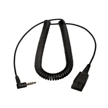 Jabra QD Cord to 3.5MM - Coiled - Apple iMac (8800-01-102) - SynFore