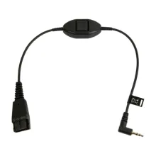 Jabra cable QD-2,5mm Cisco with PTT (8800-00-79) - SynFore